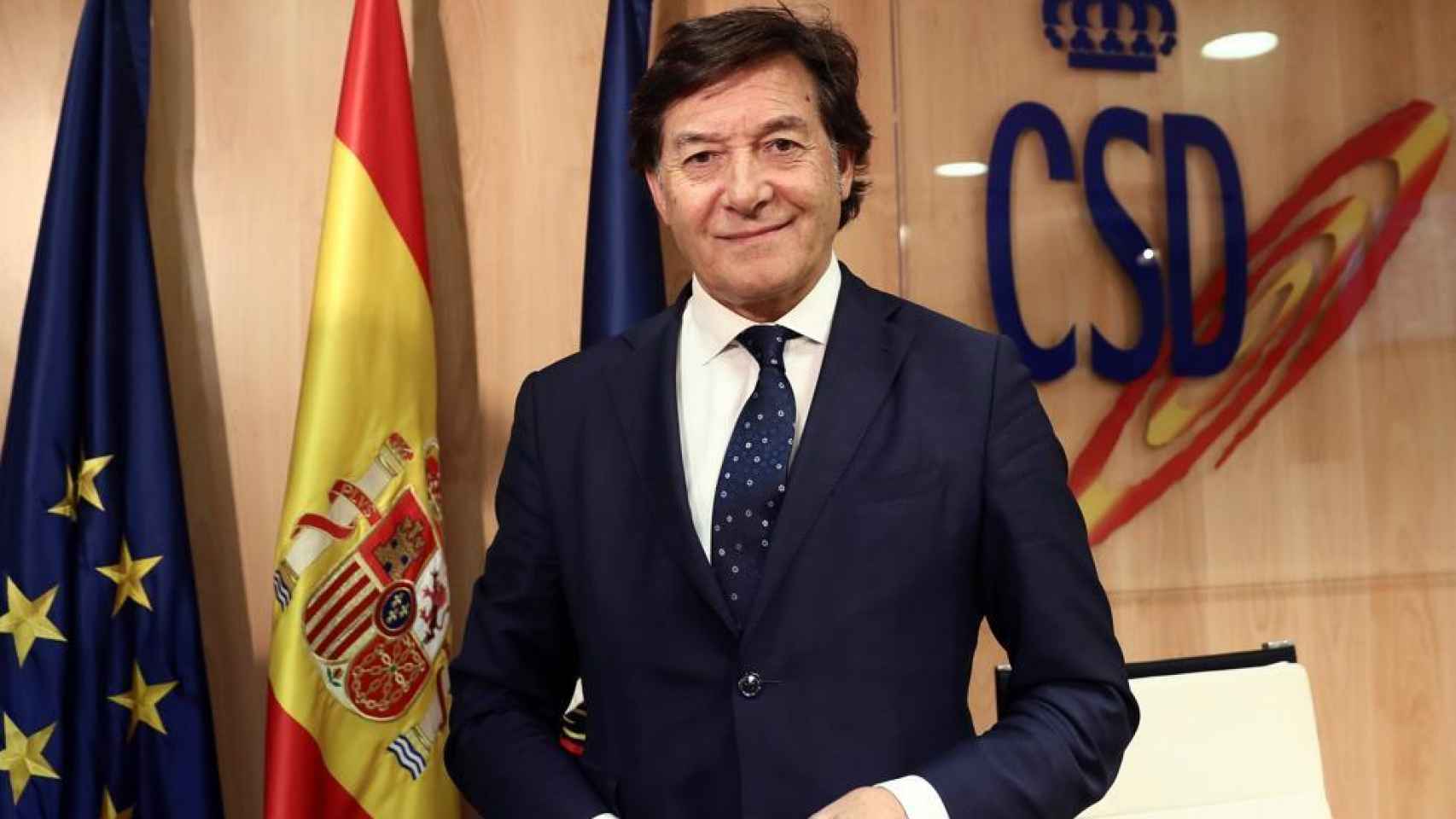 José Ramón Lete, en el CSD.