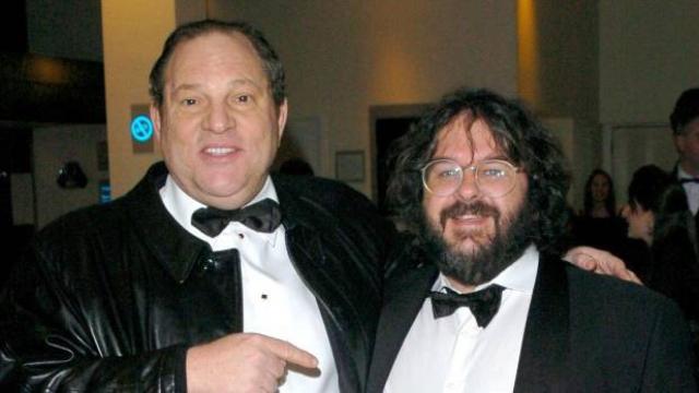 Harvey Weinsten y Peter Jackson en una imagen de archivo.