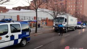 Valladolid-policia-embestir-camion-sucesos