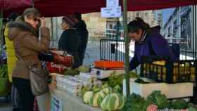 Mercado ecológico de Zamora