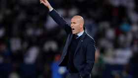Zidane, durante la final del Mundialito de Clubes.