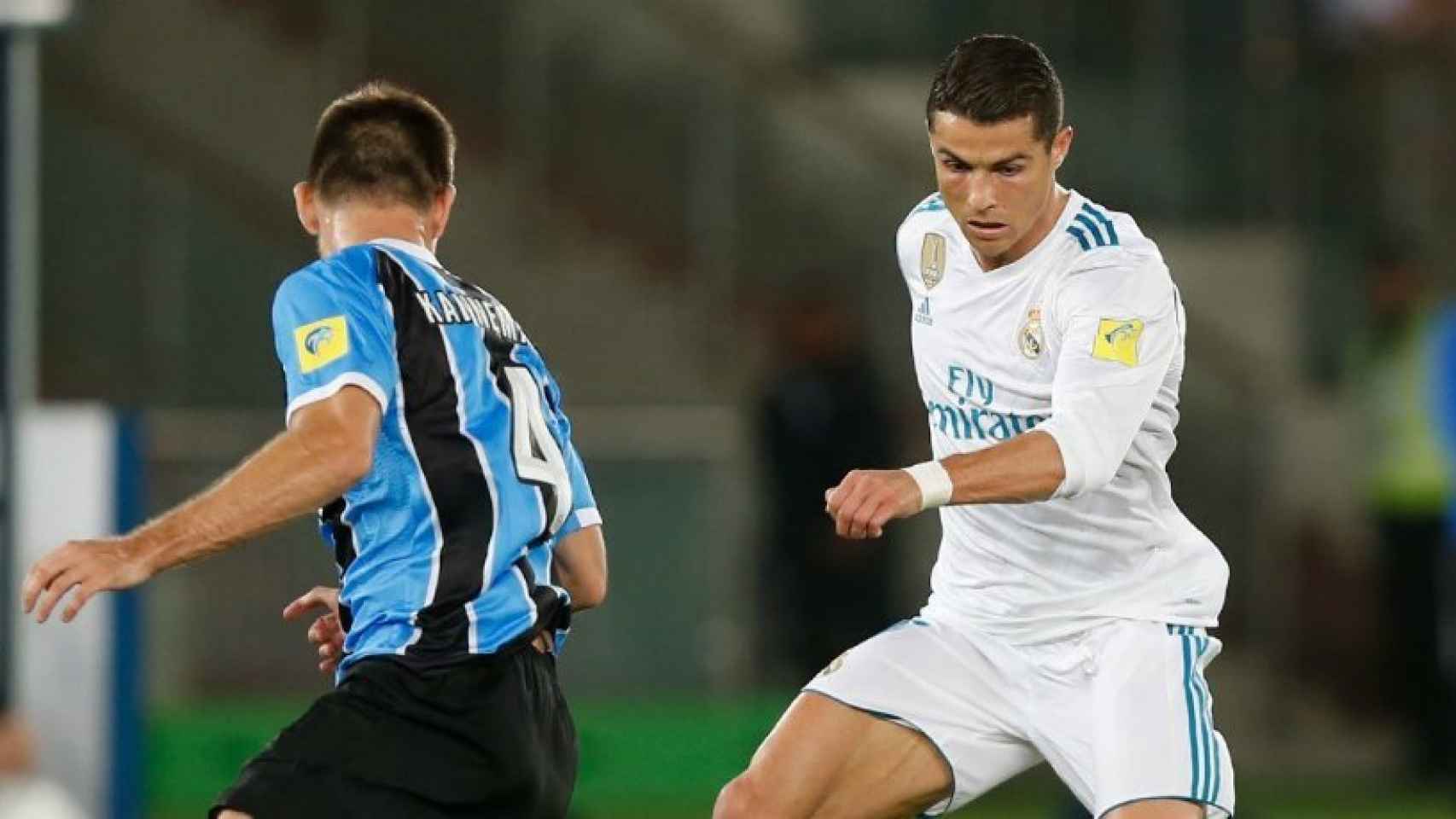 Cristiano, en el Real Madrid - Gremio