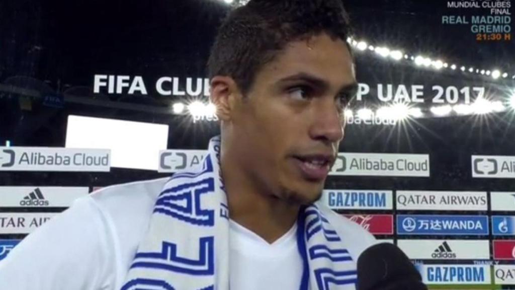 Varane habla tras el partido