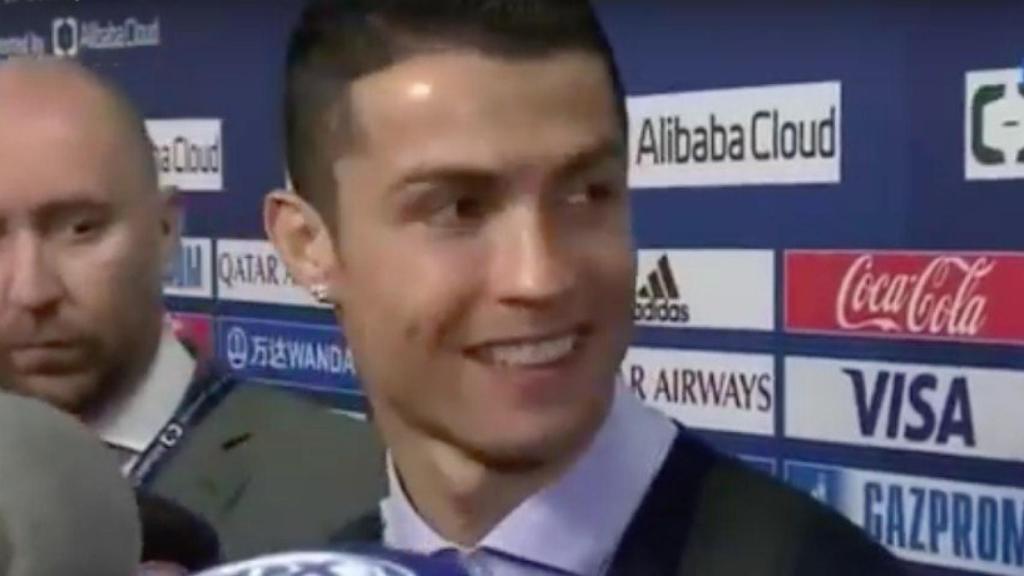 Cristiano en zona mixta