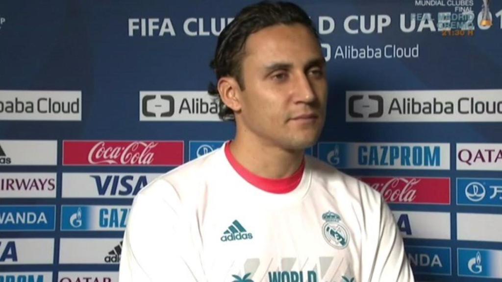 Keylor, en zona mixta