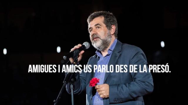 Jordi Sànchez interviene a través de un audio en un acto de JxCat.