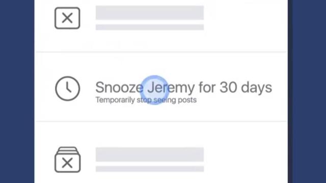 Silencia a los amigos pesados de Facebook un mes entero