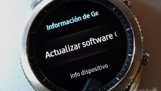 Samsung actualiza el Gear S3 para corregir el gasto excesivo de batería