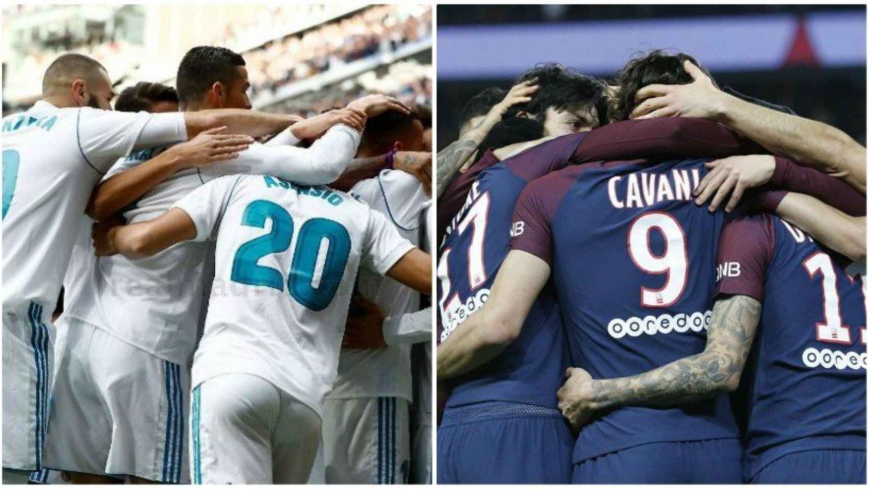 Real Madrid y PSG