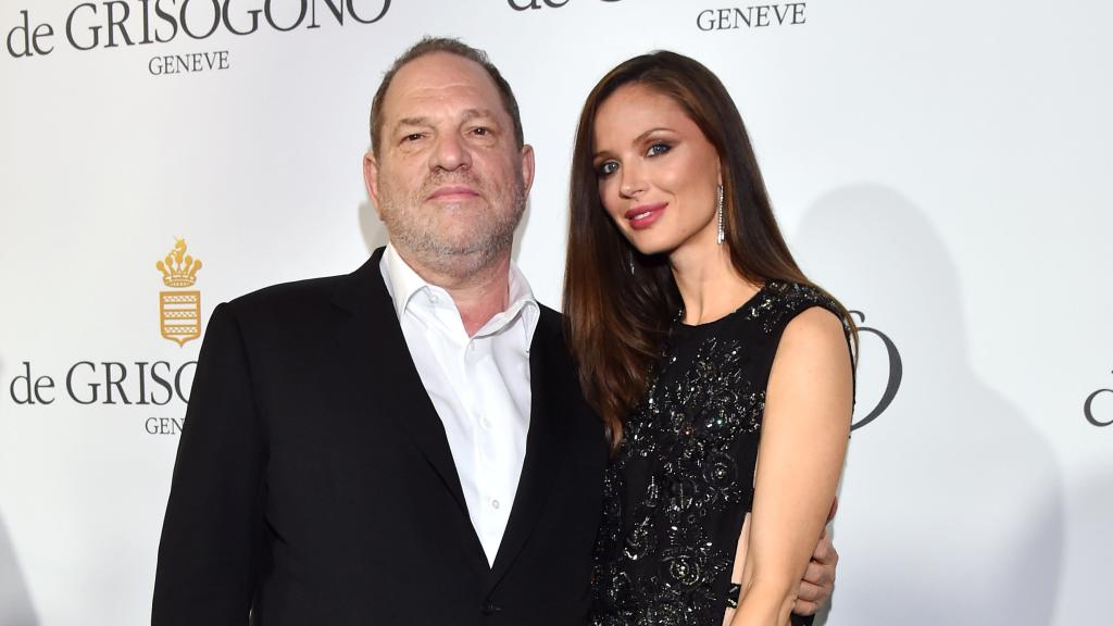 Harvey Weinstein y Georgina Chapman.