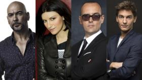 Laura Pausini, Xavi Martínez, Risto Mejide y Fernando Montesinos, a 'Factor X'