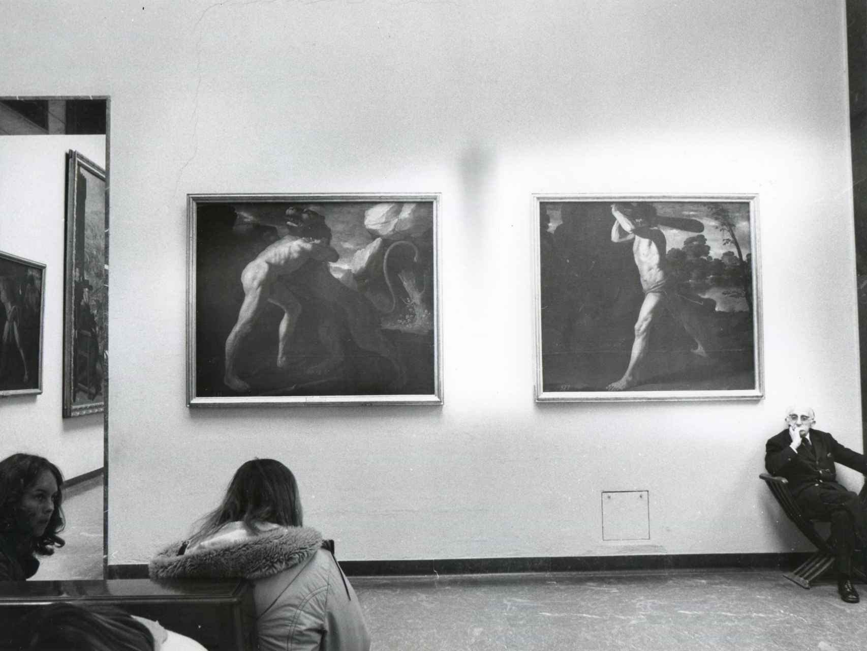 Una foto de archivo del Museo del Prado, del año 1977.
