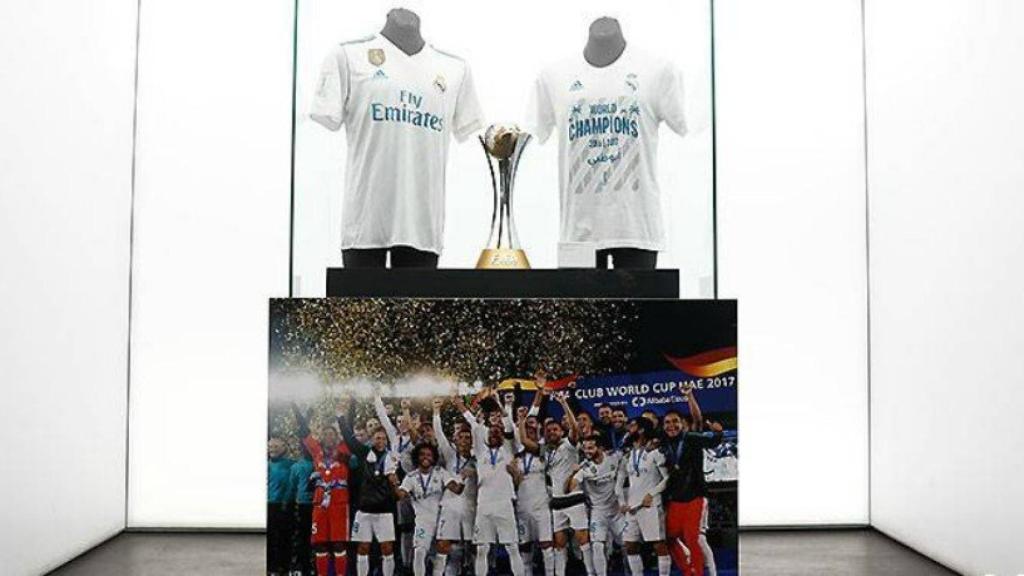 Copa del Mundial de Clubes en el Tour Bernabeu