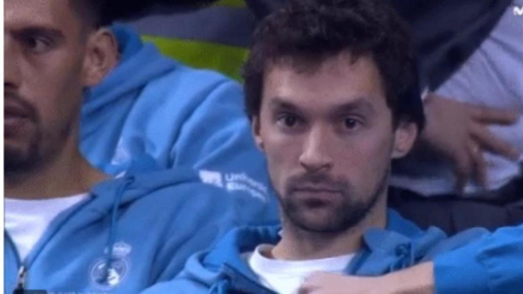 Sergio Llull, en el partido contra el Valencia Basket