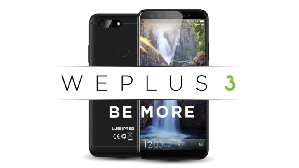 Nuevo Weimei We Plus 3: cuatro cámaras y enorme batería