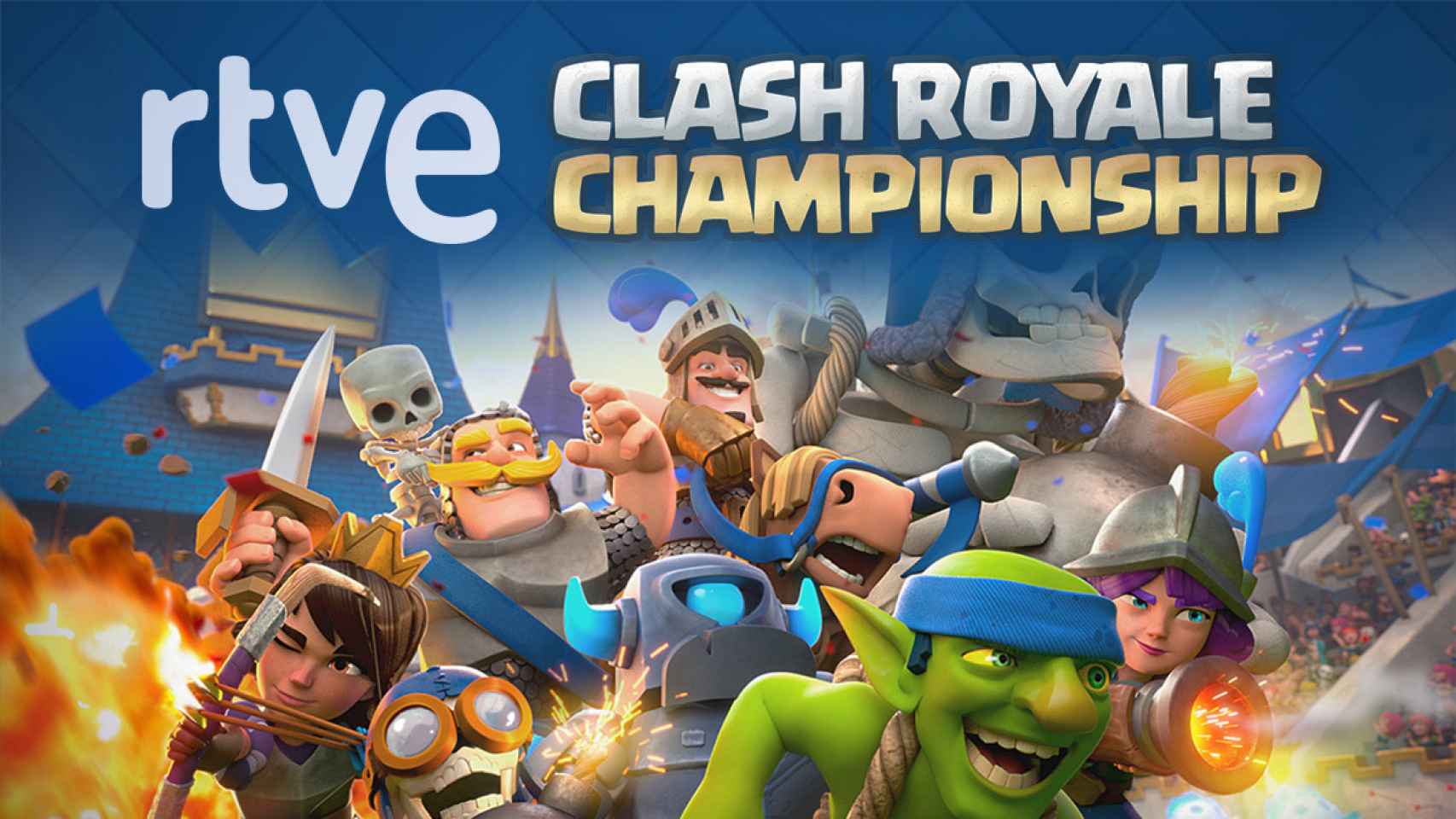 Nuevo campeonato de Clash Royale patrocinado por RTVE