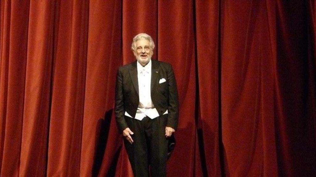 Plácido Domingo, un madridista confeso. Foto: @PlacidoDomingo