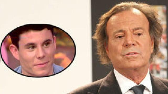 Julio Iglesias y su supuesto hijo.