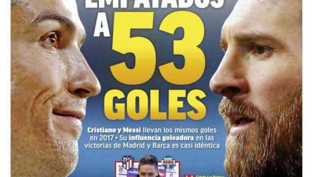 Portada MARCA (21/12/17)