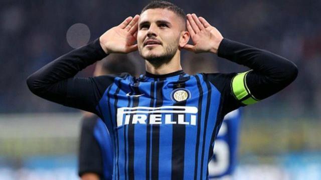 Icardi celebra con el Inter. Foto inter.it