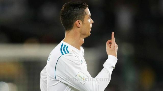 Cristiano Ronaldo celebra el gol de la victoria contra el Gremio