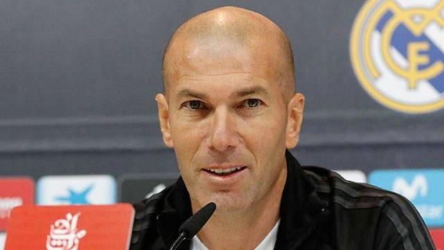 Zidane en rueda de prensa