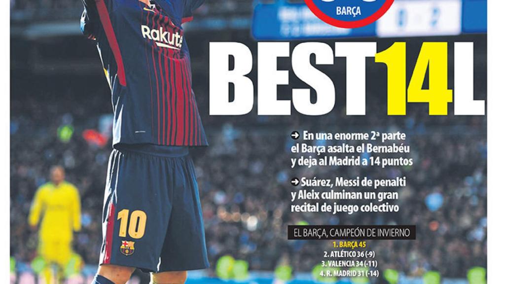 Portada Mundo Deportivo.