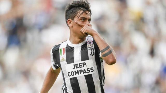 Dybala celebra un gol con la Juventus. Foto Twitter (@juventusfc)