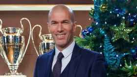 Zidane felicita las Navidades a los madridistas