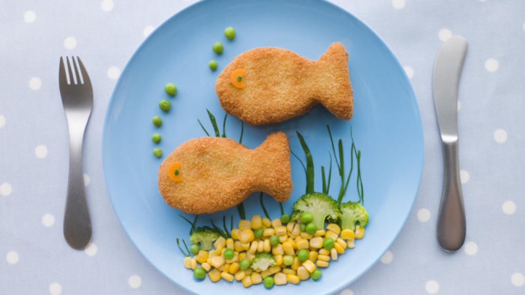 Pescado de cena para todos.