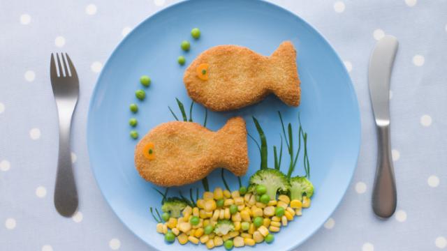 Pescado de cena para todos.