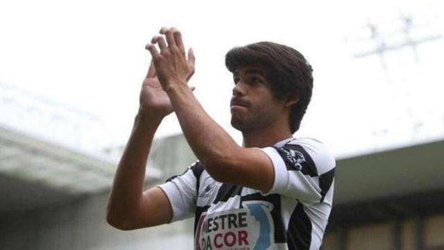 Edu Ferreira, con la camiseta del Boavista.