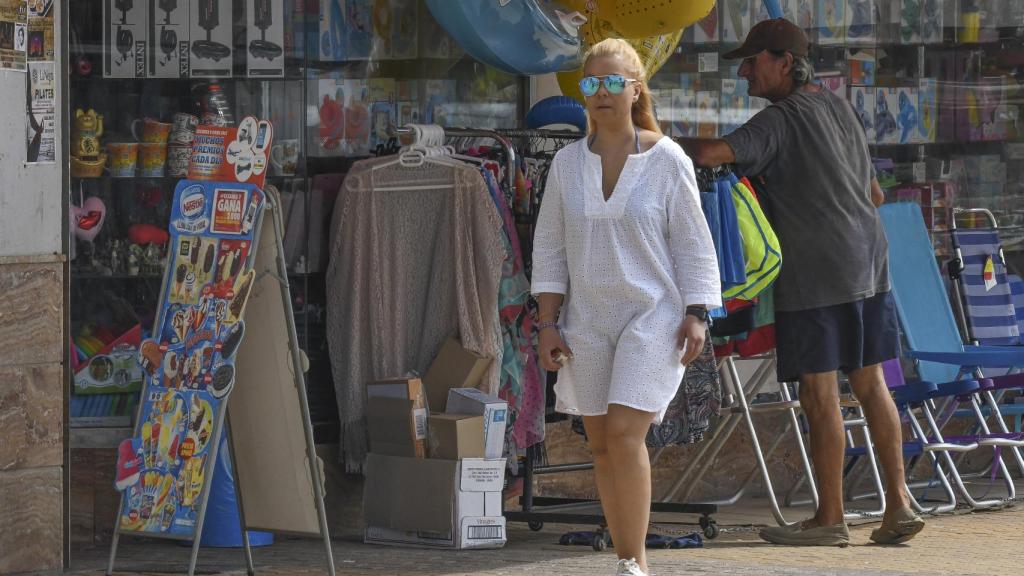 María José Campanario este verano cuando fue ingresada en El Seranil.