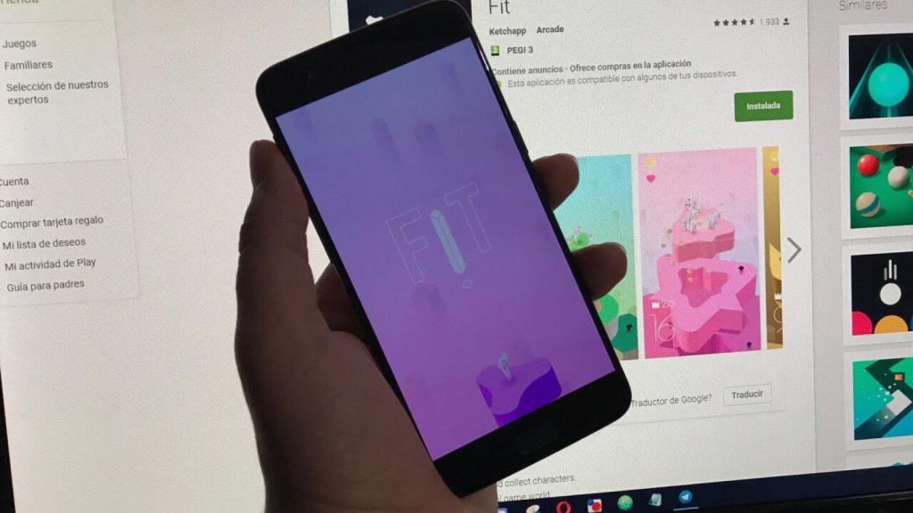 Fit, un juego relajante al que podrás jugar con una sola mano