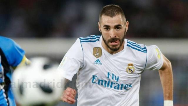 Benzema, en la final del Mundial de Clubes