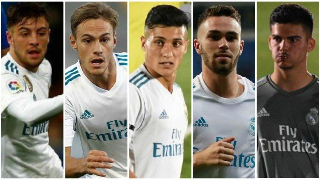 Los juveniles del Castilla