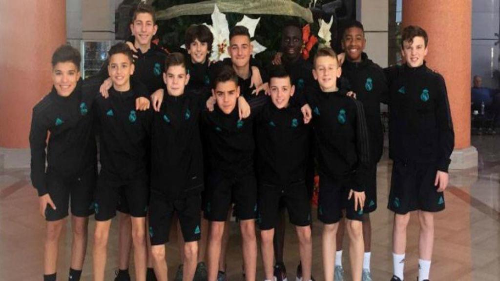 El Infantil B representa al Real Madrid en el Torneo Internacional de LaLiga Promises
