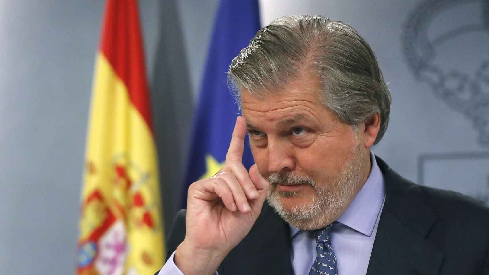 El ministro Íñigo Méndez de Vigo.