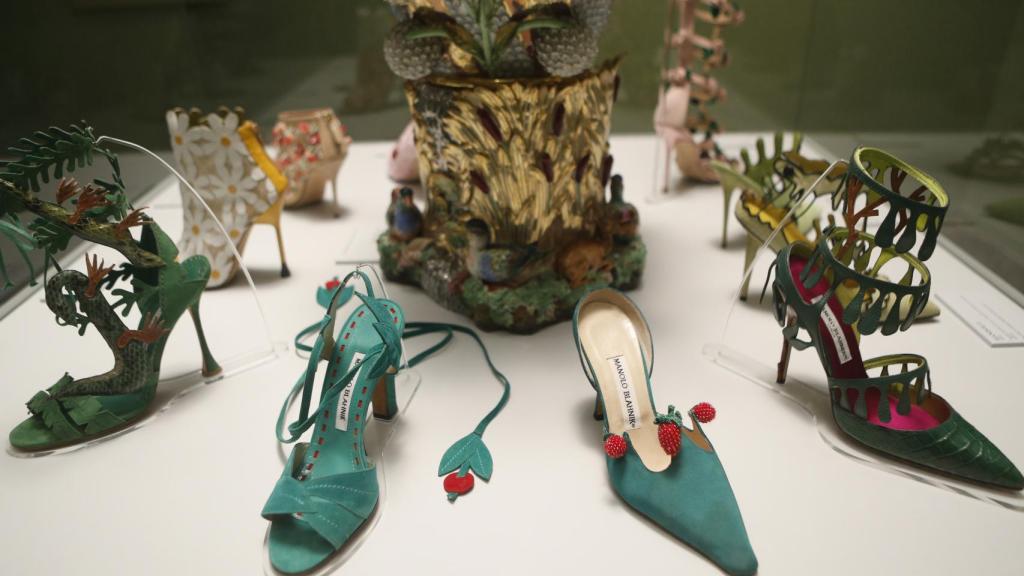 Creaciones de Manolo Blahnik.