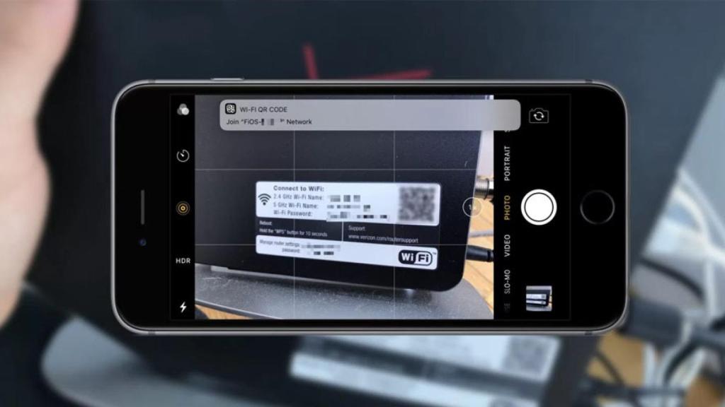 codigo qr wifi ios 11