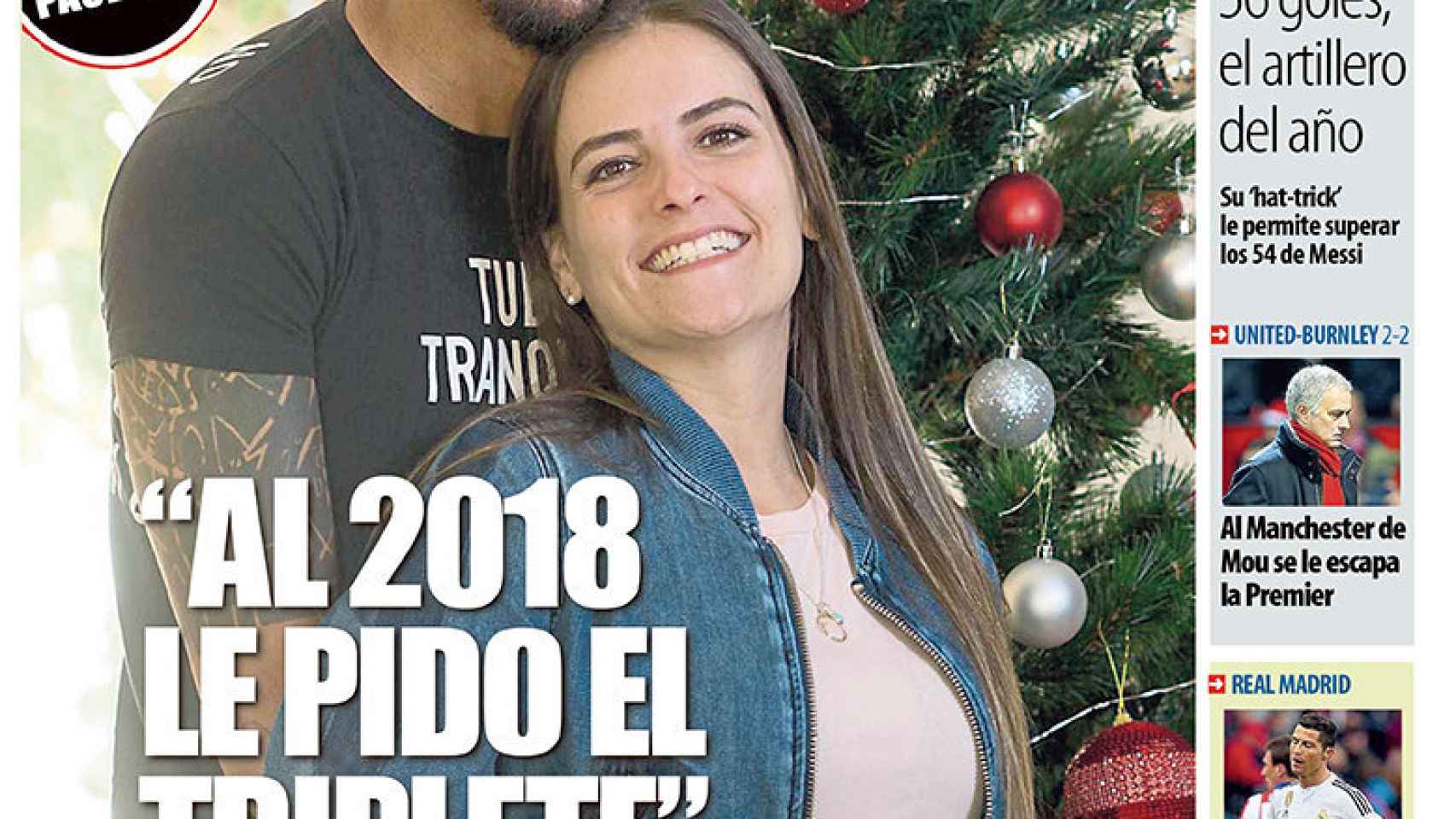 Portada Mundo Deportivo (27/12/17)