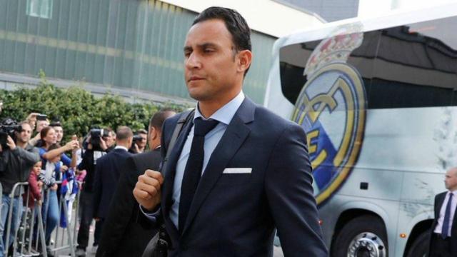 Keylor Navas llega a Dortmund