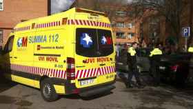 Una ambulancia del servicio de urgencias de la Comunidad de Madrid.