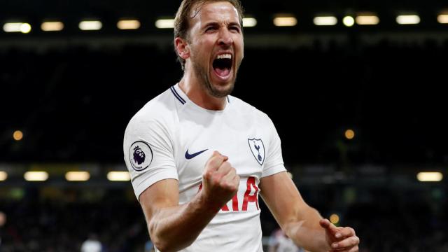 Harry Kane celebra un gol.