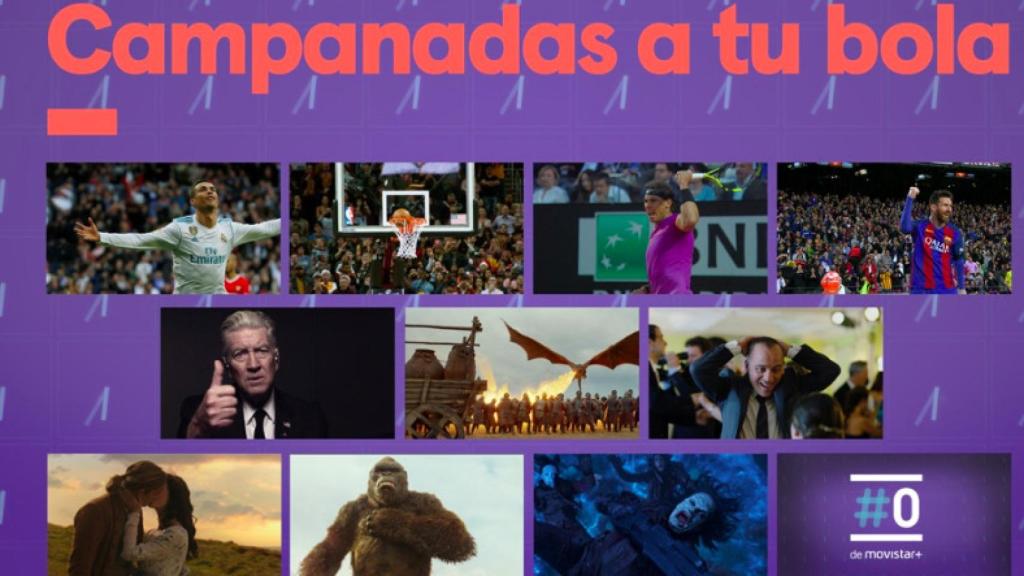 Las uvas al son de los goles de Ronaldo o Messi, las Campanadas de Movistar