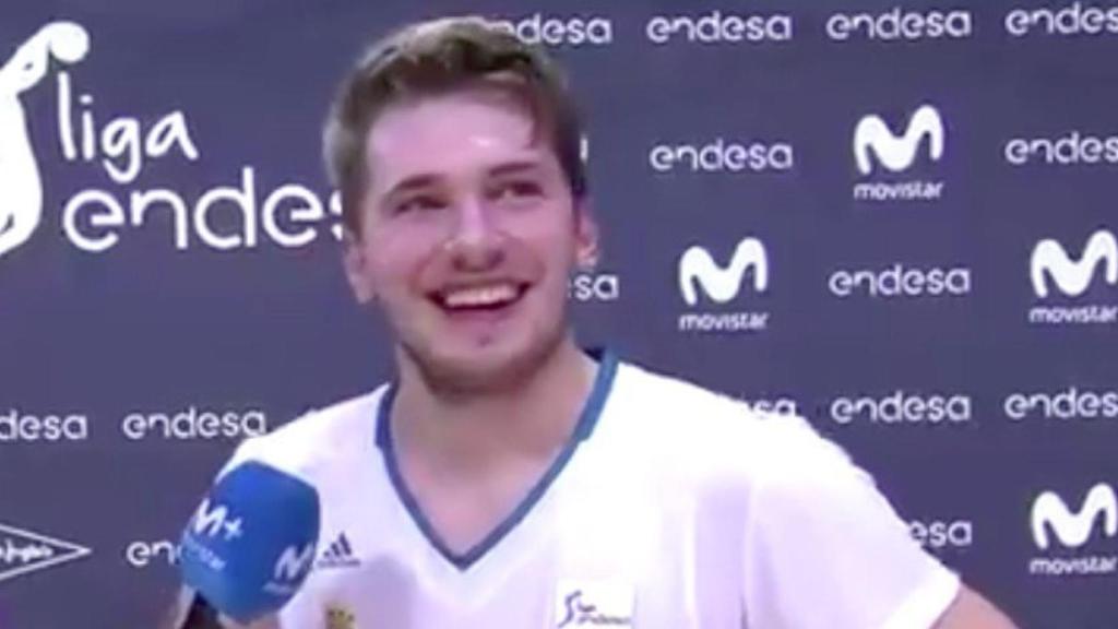 Doncic es interrumpido por la afición