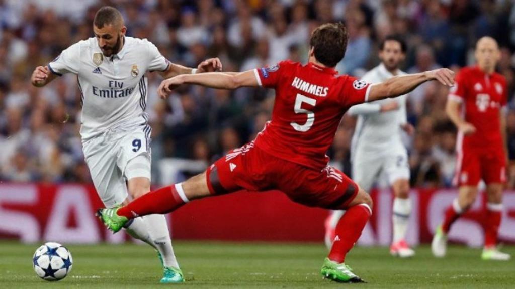 Benzema contra el Bayern