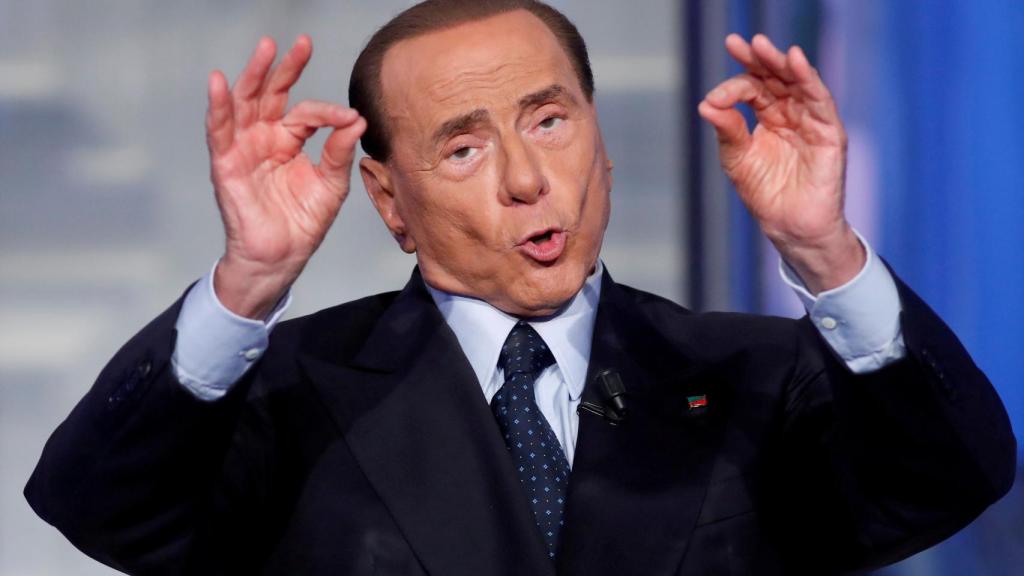 El ex primer ministro italiano, Silvio Berlusconi