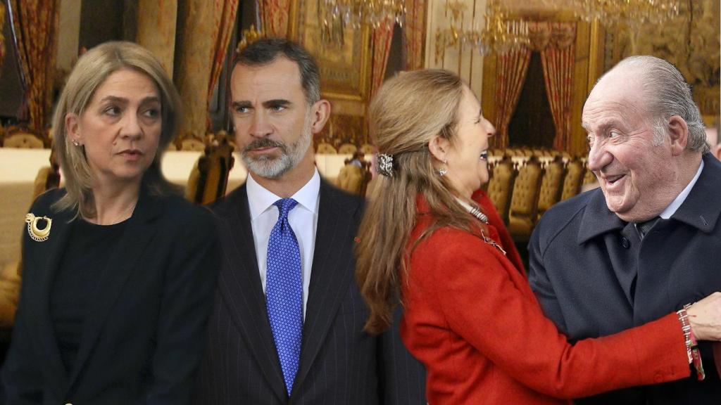 Los hermanos Cristina, Felipe y Elena se reúnen para el aniversario de su padre.