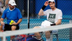 Murray, durante un entrenamiento en Brisbane.